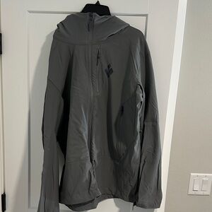 Black Diamond Men's Charcoal Performance Jacket